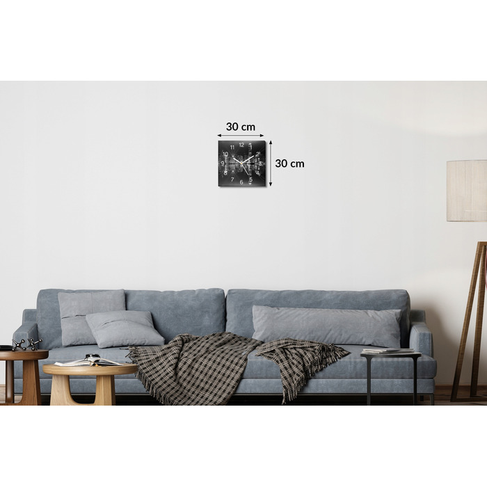 Настінний годинник ArtprintCave багатоколірний, 30 см