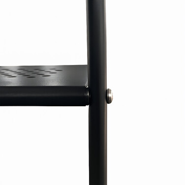 Relaxdays 5-Tier Clothes Rack in Black