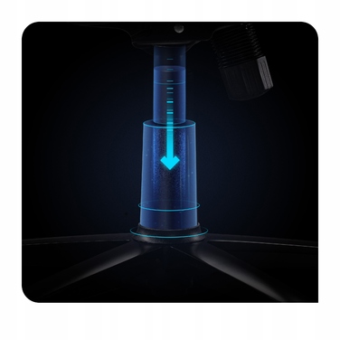 Ігрове крісло Diablo Chairs X-Gamer 2.0, тканина, чорне