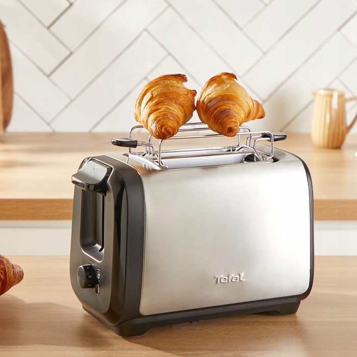 Тостер Tefal TT5S1DE0, сріблястий/сірий, 1300 Вт