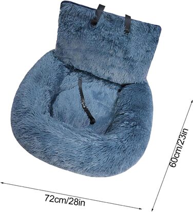 Автоматизоване ліжко для собак Autoitz: знімне, безпечне, тепле, для автомобіля та дому (різні кольори)