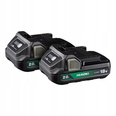 Дриль-шурупокрут Hikoki DS18DA WCZ у кейсі, 2x2,0 Аг, 18 В, 50 Нм