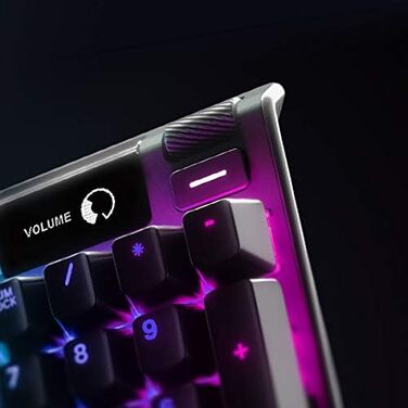 SteelSeries Apex Pro HyperMagnetic – Ігрова клавіатура з OLED-дисплеєм та RGB підсвічуванням (QWERTZ)