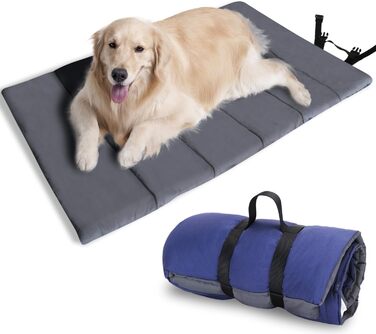 Nobleza Waterproof Dog Mat for Outdoor Use, Washable Large Dog Blanket for Travel, Foldable Travel Blanket for Dogs, Portable Dog Bed, 110x68 cm