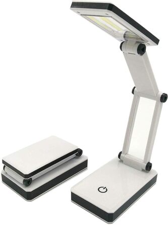 LED лампа для столу мобільна, складна, 3 режими яскравості – ідеально для подорожей