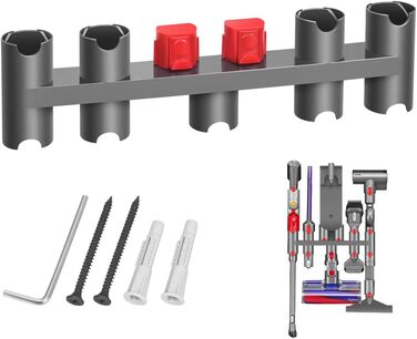 Електричний насадка для миття підлоги DrRobor на Dyson V11 V10 V7 V8 V15 - 12 моп, знімний бак для води