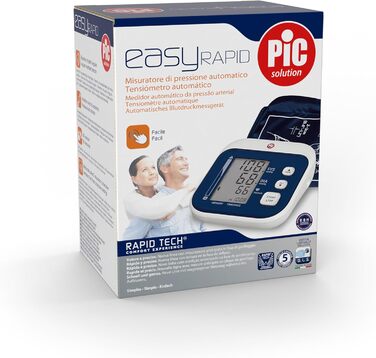 Тонометр Pic Solution EasyRAPID - вимірювач артеріального тиску, 1 шт.