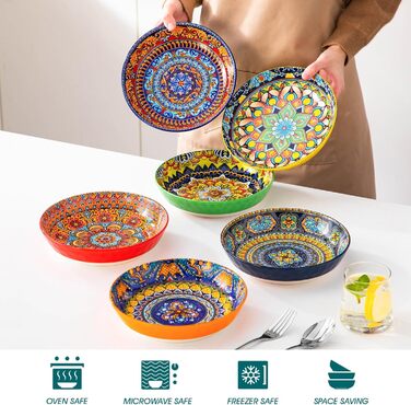 Набір посуду Porzellan Vancasso 18-частинний (6 осіб), Boho стиль, серія KRVI