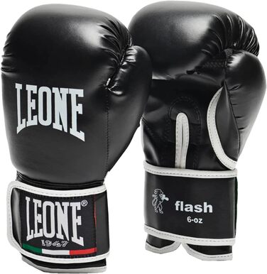 LEONE 1947 боксерські рукавички для дітей 6 oz, чорні