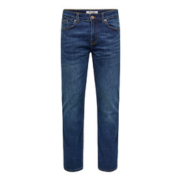 Джинси чоловічі Only Sons O&S Slim Fit Stone Washed Denim Stretch 33W/32L Середньо-сині