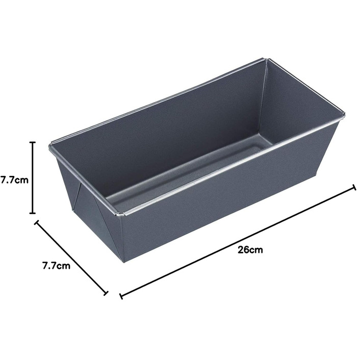 Westmark King Cake Pan, Steel, Anthracite, 25 cm