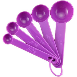 10-Piece Measuring Spoon Set for Kitchen Tools, Teaspoons, Coffee/Sugar Scoop, Baking Cakes, Measuring Cups, Kitchen/Cooking/Baking Tools (Color: Kitchen Spoon 1) (Kitchen Spoon 5)