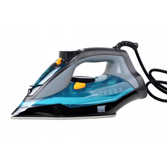 Парова праска Strażak 3400W з керамічною підошвою, 9в1, anti CALC drop
