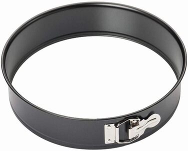 ORIGINAL KAISER Inspiration Tart Pan with Lifting Base Glass 28 cm & Inspiration Springform Pan Glass Bottom 26 cm round, lifting base, cut-resistant, leak-proof, non-stick coated, ready to serve