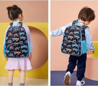 Дитячий рюкзак LOIDOU для хлопчика, 38 см, 3-8 років (джип)