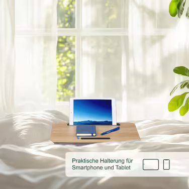 Подушка для ноутбука Relaxdays з тримачем для мобільного телефону