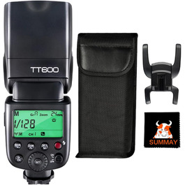 Спалах Godox TT600 - універсальний Speedlite для камер Canon, Nikon, Fujifilm, Pentax, Olympus, Panasonic