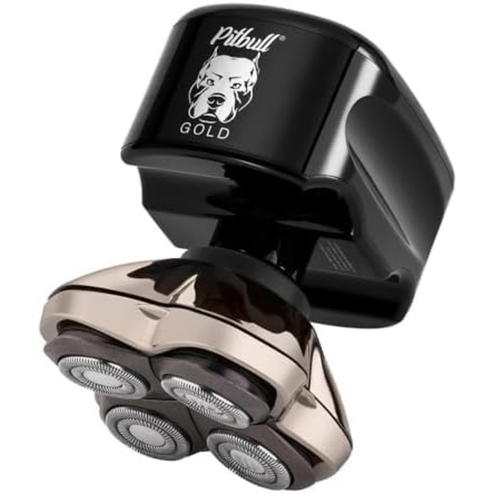 Електричний чоловічий верстат для гоління Skull Shaver Pitbull Gold PRO GX5 для обличчя та голови