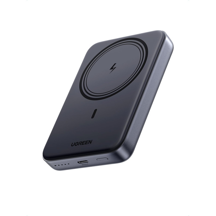 Зовнішній акумулятор UGREEN Zapix MagSafe 10000mAh 20W з підтримкою USB-C, чорний