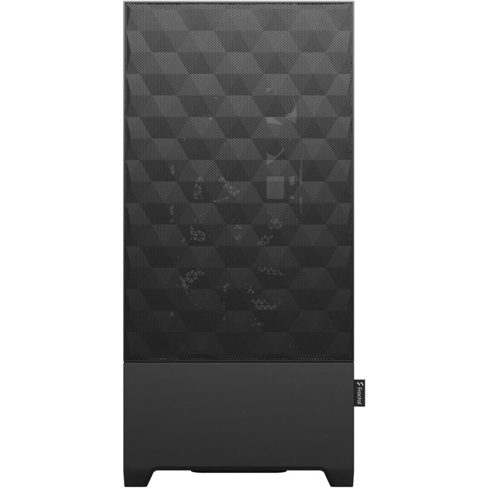 Корпус для ПК Fractal Design Pop Air Black з темним склом та сіткою Honeycomb Mesh - 3 вентилятори, ATX, чорний
