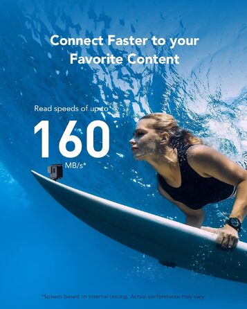 Карта пам'яті MicroSDXC Lexar Blue 256GB, швидкість до 160 МБ/с, UHS-I (набір 2 шт.)