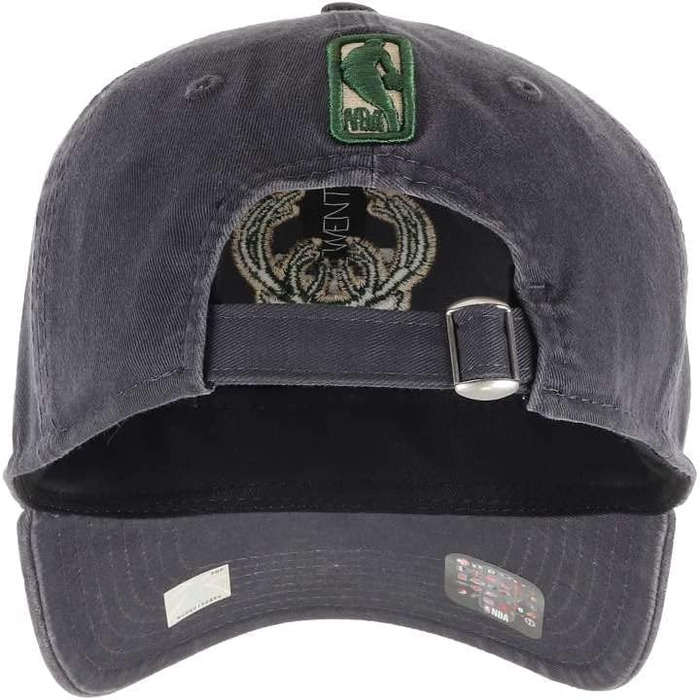 Кепка New Era NBA 9Twenty з регулюванням, бейсболка, універсальний розмір (#9-Bucks-Graphite-31993)