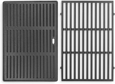 Решітка-гриль та сковорода для Weber Spirit 300 серії (E310, E320, S310) - замінна деталь, 44,5 см