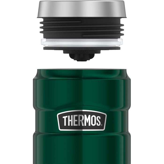 Термокружка туристична Thermos King, нержавіюча сталь, 470 мл, зелений (Pine Green)