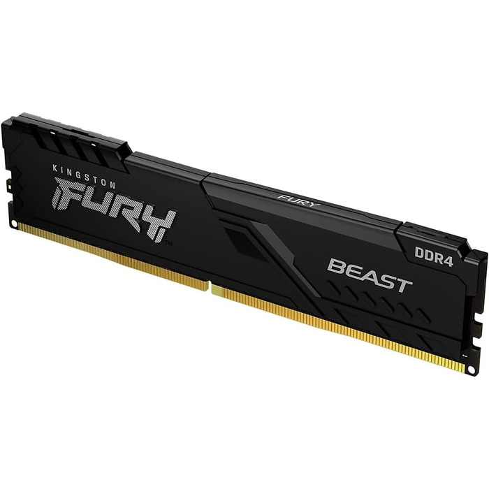 Kingston FURY Beast 32GB (2x16GB) DDR4 CL18 Комплект оперативної пам'яті для ПК, 3200MHz