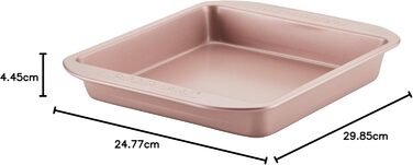 Форма для запікання Farberware антипригарна, для м'яса/хліба, прямокутна 23x13 см, рожеве золото