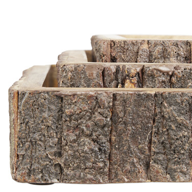 Relaxdays Mango Wood Tablet Set of 3