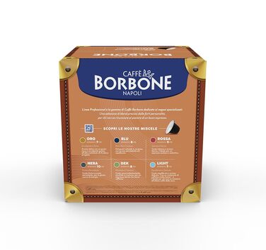 Кавові капсули Caffè Borbone Oro Gold-суміш, сумісні з Nespresso, 50 шт по 5.4 г