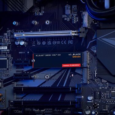 SSD WD_BLACK SN850X 1TB NVMe PCIe Gen4 - ігровий накопичувач, 7300 МБ/с читання, 6300 МБ/с запис