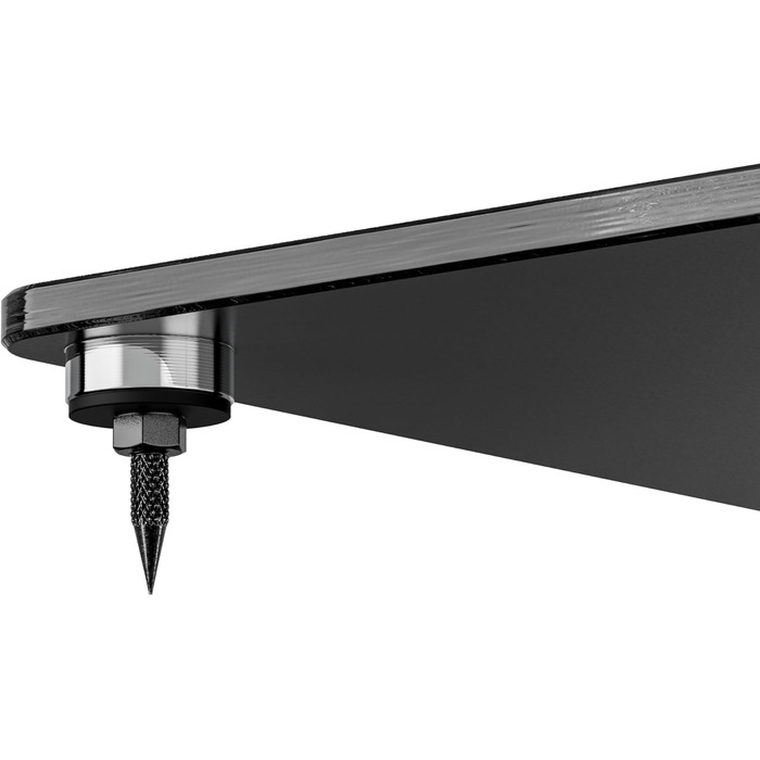 Підставка для колонок HALTERUNGSPROFI LSTSL4-B: металева, для сателітної акустики, пара (2 шт.), до 25 кг