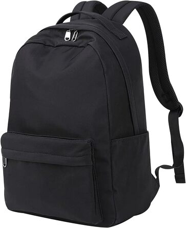 Стильний рюкзак для дівчат, підлітків та жінок - рюкзак для школи, університету та народної школи - водонепроникний рюкзак-daypack - милий шкільний рюкзак (Чорний, 30*14*42см)