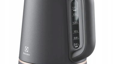 Електричний чайник Electrolux Explore 7 E7K1-6BP, 2400 Вт, 1,7 л, чорний