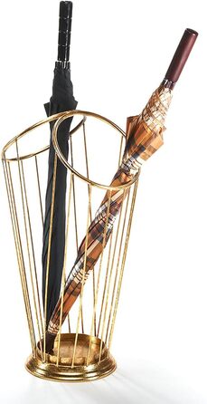 Підставка для парасоль підвійний Kobolo - пофарбоване метал, золото