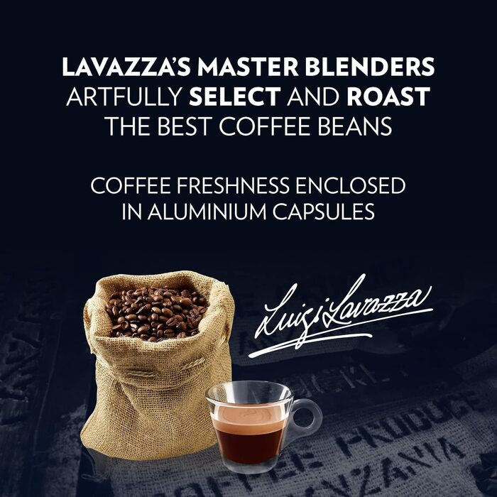 Кава Lavazza Qualità Rossa вTалієвий еспресо, сумісні з Nespresso Original, 10 алюминієвих капсул (набір 3 упаковки)