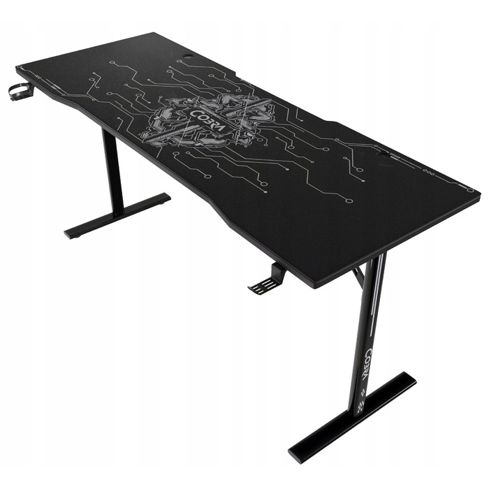 Письмовий стіл COBRA XL-Mate CRF160, Чорний