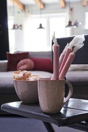 Керамічні чашки Leonardo Matera, 6 шт., сірі, 430 мл, придатні для миття в посудомийній машині та мікрохвильовій печі