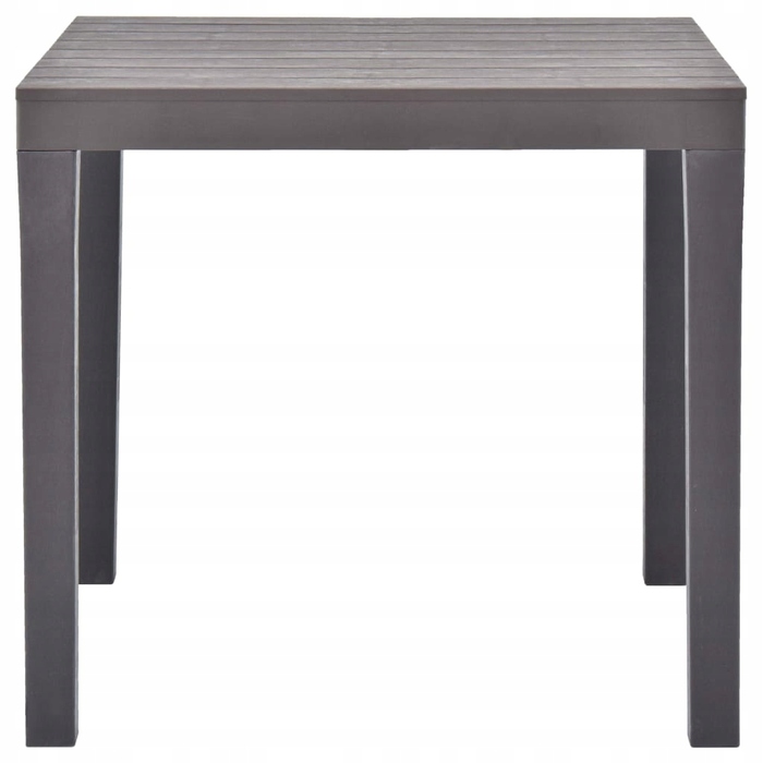 Пластиковий прямокутний стіл VidaXL, 78 x 78 x 72 см