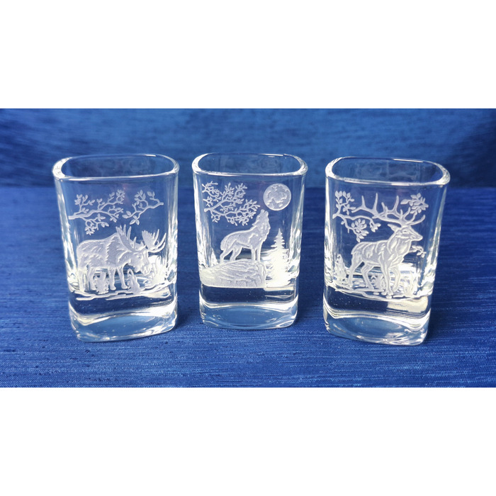 Набір стопок для горілки Art-Glass Myśliwskie, прозорі, 50 мл, 6 шт.