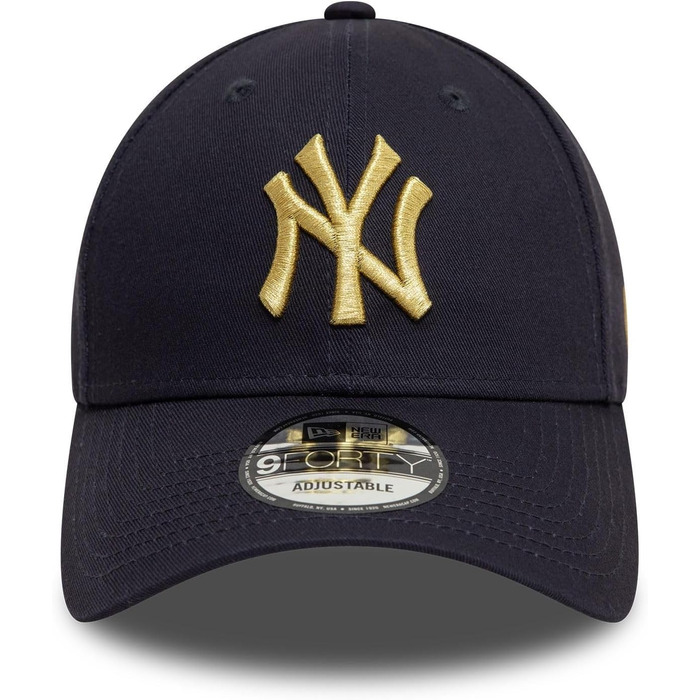 Кепка New Era Basecaps 9Forty з регульованим розміром, особливі дизайни, вигнутий козирок, логотип New York Yankees (#37295)