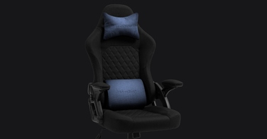 Ігрове крісло Delagear G 404, чорна тканина