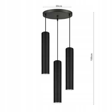 Підвісна світильник LEDLUX LX-1354, 3 точки світла, цоколь GU10