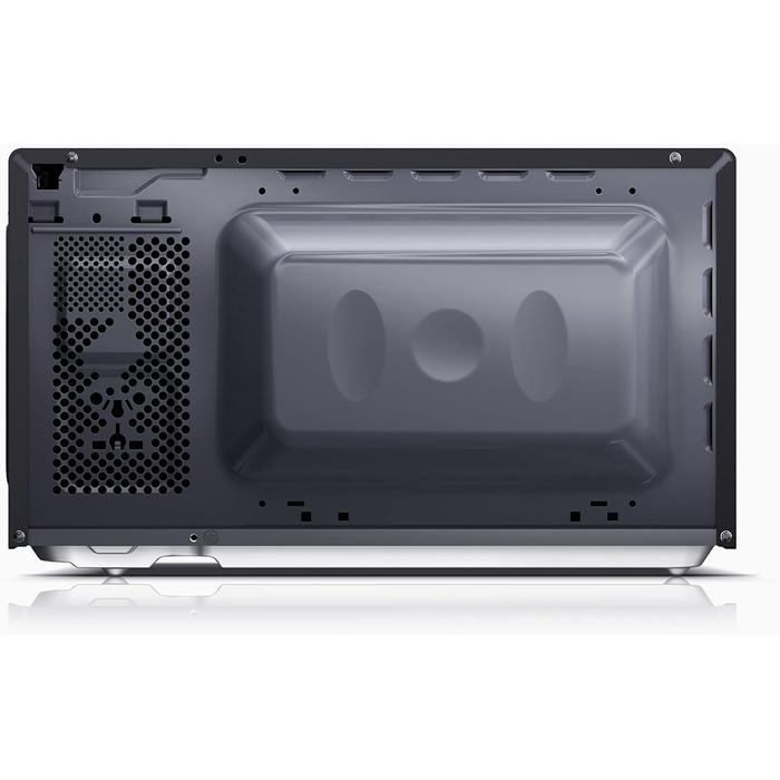 Мікрохвильова піч Sharp YC-MG01E-B з грилем, 20 л, 800 Вт, 1000 Вт гриль, ручне керування, чорна