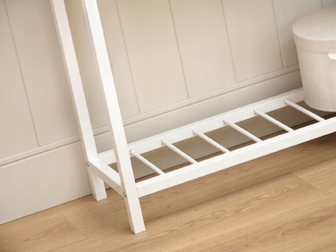 Консольний столик Mebel-Partner, білий / дуб сонома матовий, 117 x 85 x 27 см