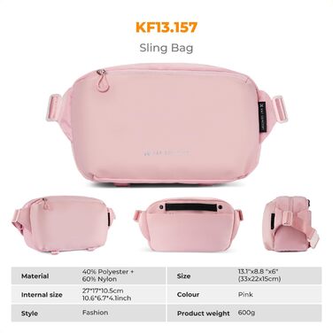 Рюкзак для камери K&F Concept, сумка через плече, фотосумка, квадратна сумка для фотографів, сумісна з Canon/Nikon/Sony/DJI Mavic