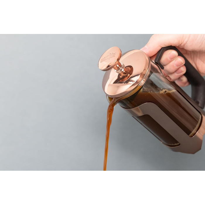 Кавоварка French Press La Cafetière Roma, нержавіюча сталь, мідний колір, 3 чашки