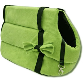 Сучасна переносна сумка для собак та котів Odolplusz Elegante (зелена) - для маленьких, середніх, великих тварин. Можливі розміри: XS, S, M, L. Переноска, сумка-переноска, транспортувальна сумка.